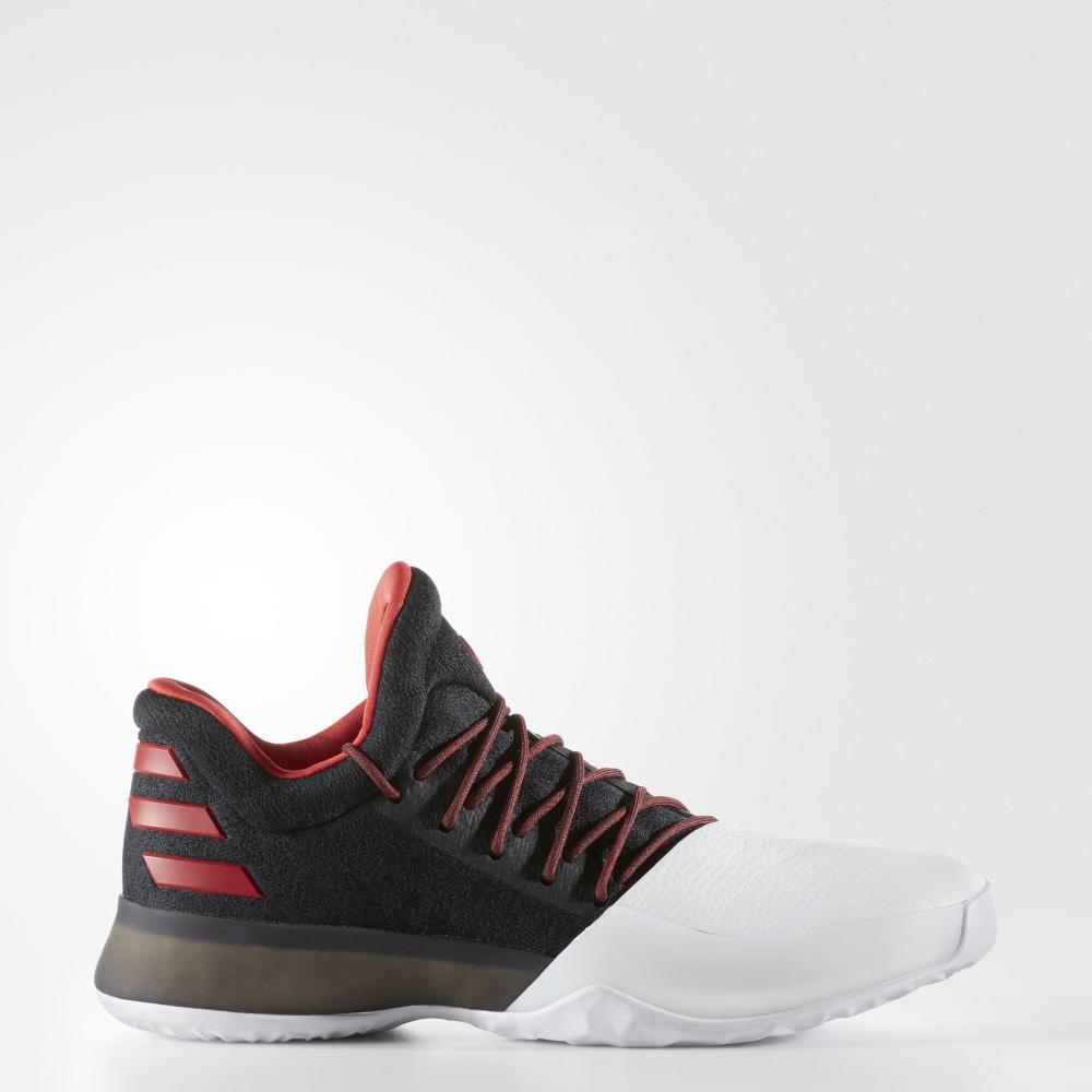 Adidasi Baschet Adidas Harden Vol. 1 Barbati Romania - Negrii/Rosii Inchis/Albi BW0546